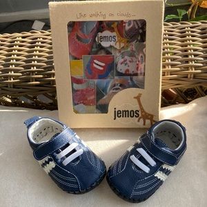 Jemos Baby Soft Soles Leather Sneakers